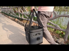 Изолированный 24-континентный охлаждающий пакет с передним карманом из гипалонного материала